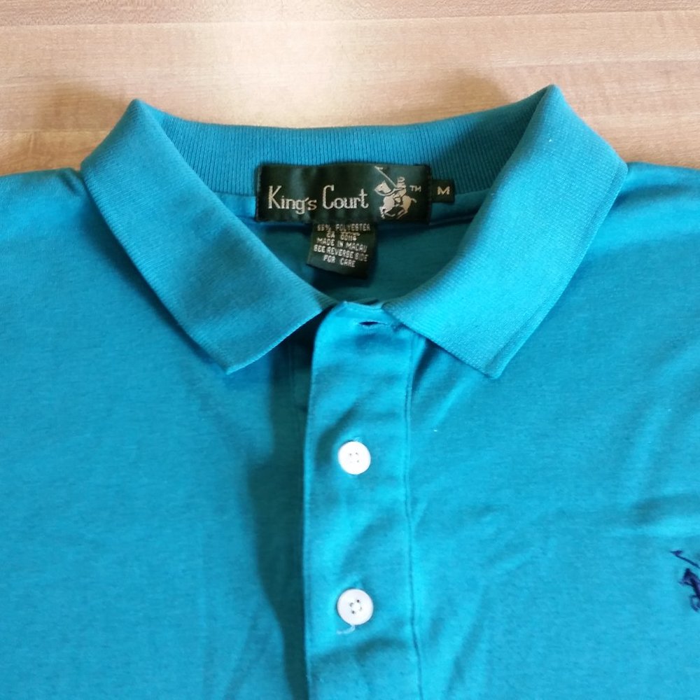 King's Court Polo SS Shirt - Size Medium